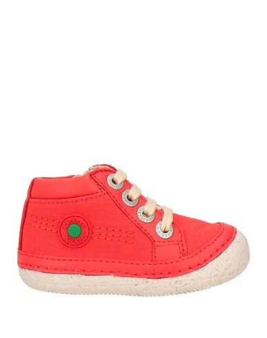KICKERS Sneakers Rosso Fibre tessili