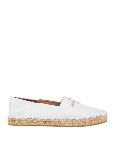 FERRAGAMO Espadrilles White Calfskin