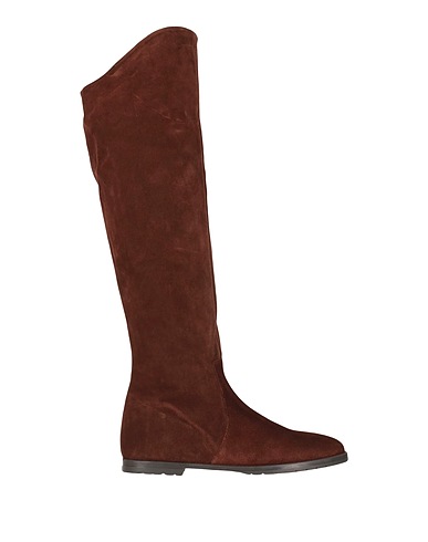 OVYÉ Boots Chocolate brown Leather