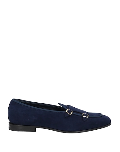 FABI Loafers Navy Leather
