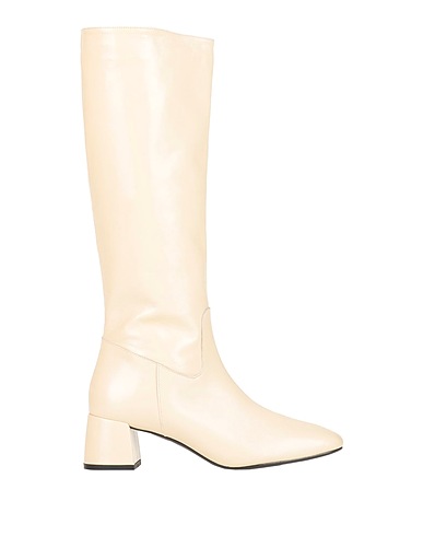 BIANCA DI Boots Ivory Soft Leather