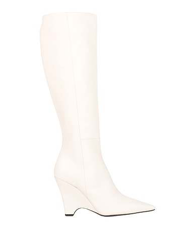 BIANCA DI Boots White Soft Leather
