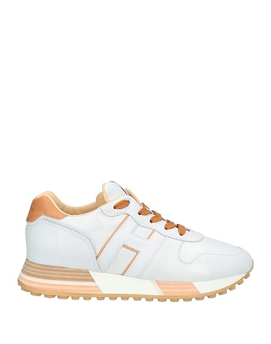 HOGAN Sneakers Light grey Soft Leather