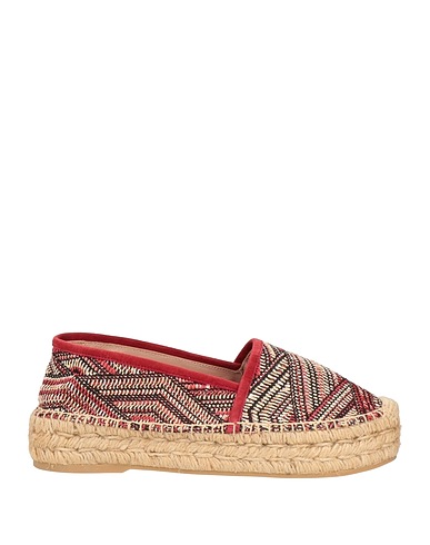 PABLO GILABERT Espadrillas Mattone Fibre tessili