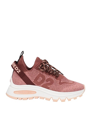 DSQUARED2 Sneakers Burgundy Textile fibres