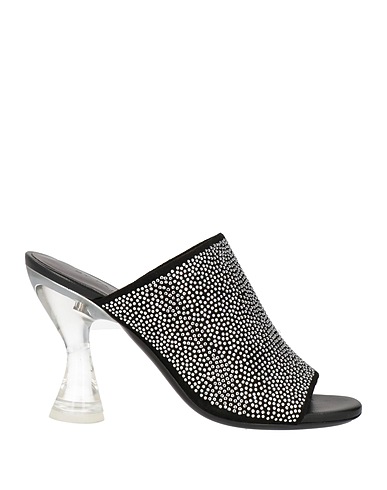BY FAR Sandals Silver Leather