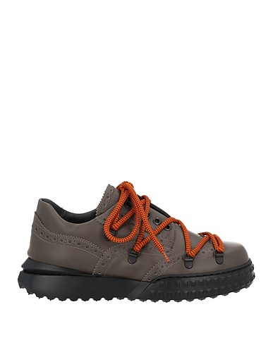 MICH SIMON Laced shoes Khaki Calfskin