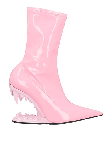 GCDS Ankle boot Pink Textile fibres