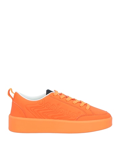 DESIGUAL Sneakers Orange Textile fibres