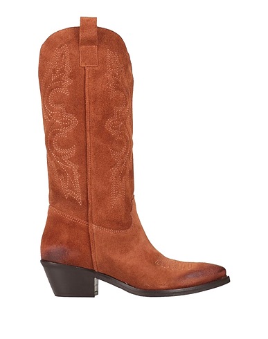OVYÉ Boots Tan Leather