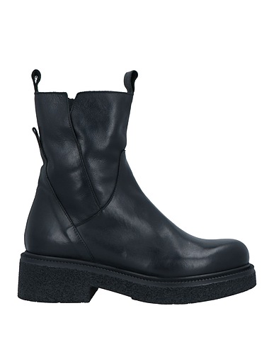 1725.A Ankle boot Black Soft Leather