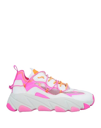 ASH Sneakers Rosa Pelliccia di vitello, Nylon, Poliuretano