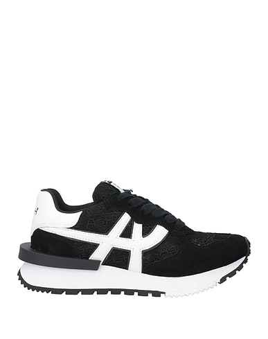 ASH Sneakers Schwarz Leder, Gewebefasern