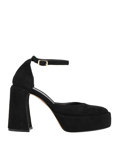 BRANDO SHOES Court Black Leather