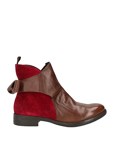 1725.A ショートブーツ MARRONE 革(なめし加工)