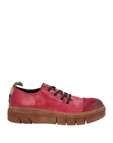 1725.A Laced shoes Garnet Leather