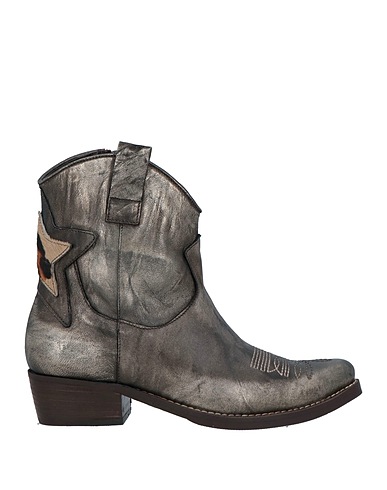 1725.A Ankle boot Bronze Leather
