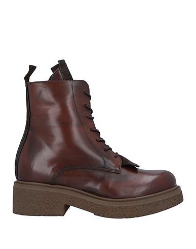 1725.A Ankle boot Brown Leather