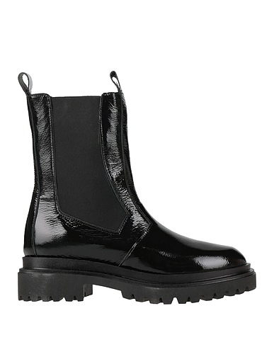 BRANDO SHOES Ankle boot Black Soft Leather