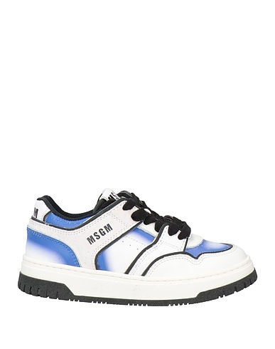 MSGM Sneakers BLU Soft Leather