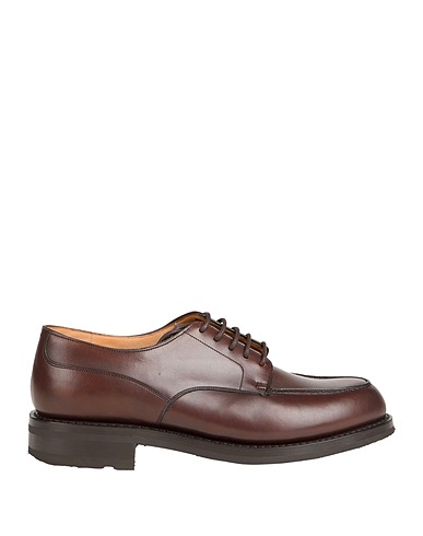 CHURCH'S Laced shoes Dark brown Leather