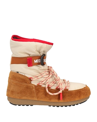 MOON BOOT Ankle boot Camel Leather