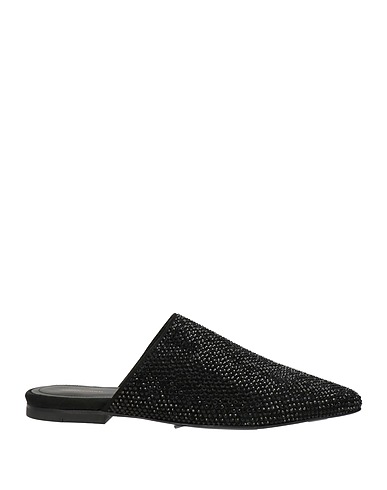 LIVIANA CONTI Mules and clogs Black Soft Leather