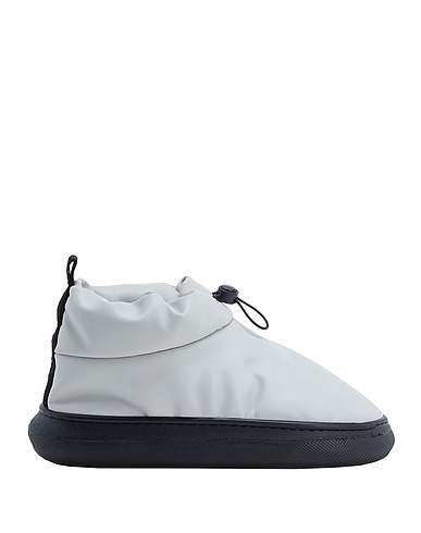 8 by YOOX Ankle boot PADDED SNOW ANKLE BOOT
 Light grey 100% Polyurethane