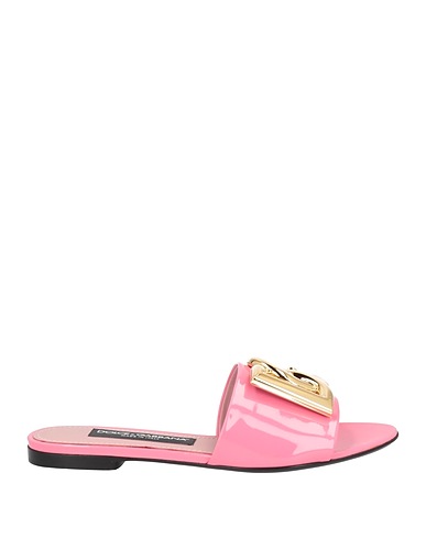 DOLCE&GABBANA Sandali Rosa Pelle di vitello