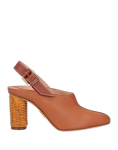 RODO Mules and clogs Tan Soft Leather