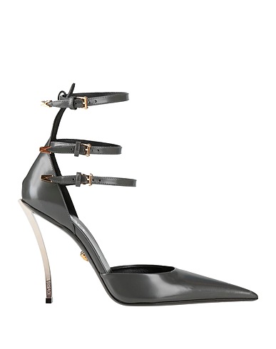 VERSACE Court Lead Soft Leather