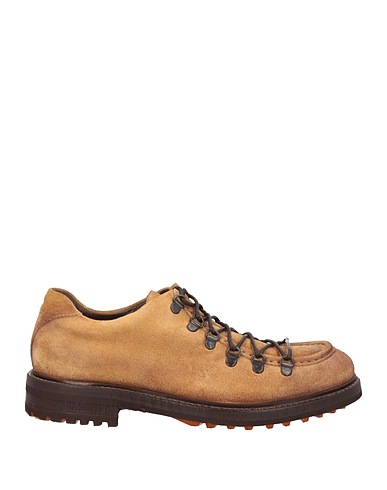 HEEL & TOE Laced shoes Beige Soft Leather