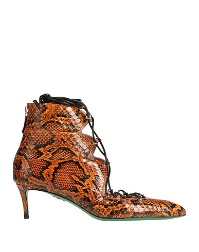 SARA BATTAGLIA Stiefelette Kamel Natterhaut, Plastik