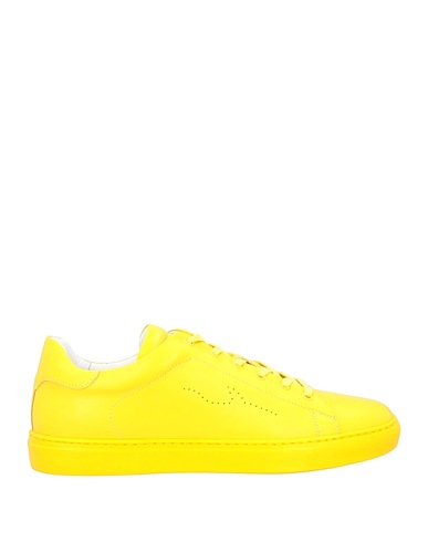 PAUL & SHARK Sneakers Yellow Soft Leather