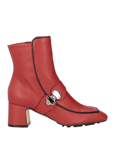 RODO Ankle boot Brick red Calfskin, Lambskin