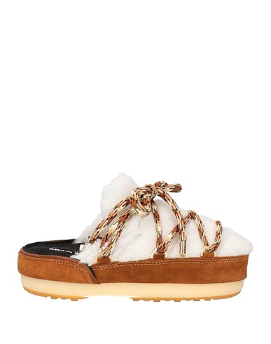 MOON BOOT Mule e zoccoli Cammello Montone