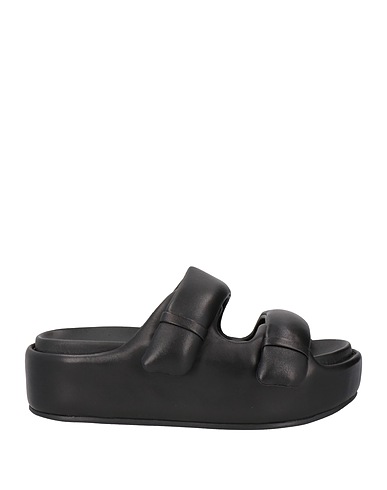 ASH Sandals Black Soft Leather