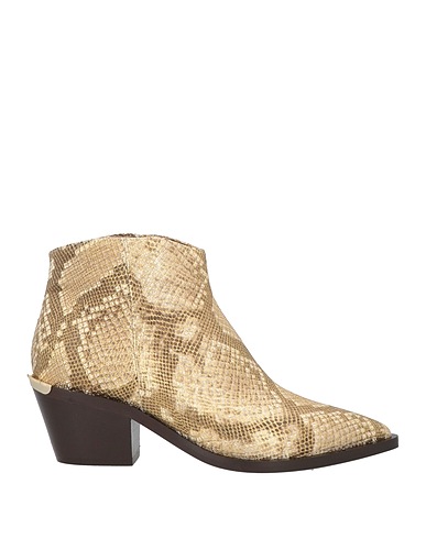 LIU •JO Ankle boot Khaki Leather