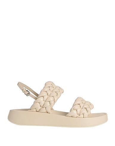 ASH Sandales Blanc cassé Cuir