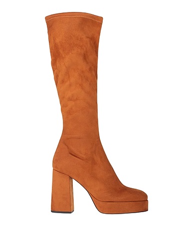BRUNO PREMI Boots Tan Textile fibres