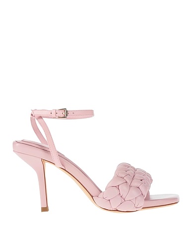 ASH Sandals Light pink Textile fibres