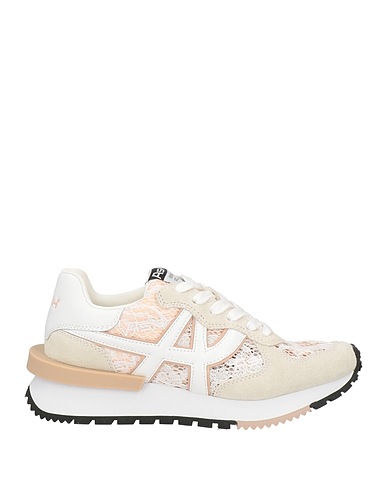 ASH Sneakers Beige Kalbsleder, Gewebefasern