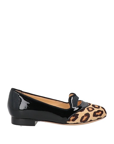 CHARLOTTE OLYMPIA Mocassino Nero Pelle