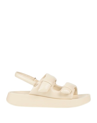 ASH Sandals White Soft Leather