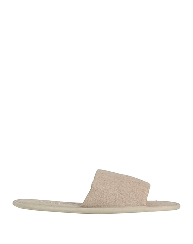 MAX MARA Slides and slippers Sand Textile fibres