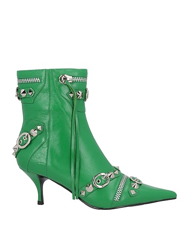 JEFFREY CAMPBELL Stivaletti Verde Pelle