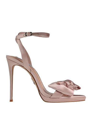 STEVE MADDEN Sandals Blush Textile fibres
