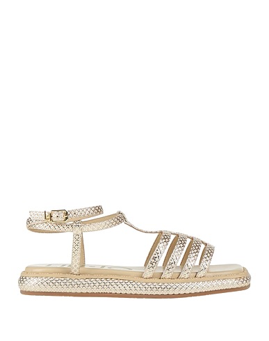 LIU •JO Sandals Platinum Textile fibres