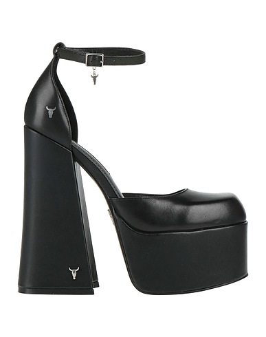 WINDSOR SMITH Décolleté Nero Pelle