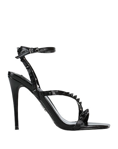 STEVE MADDEN Sandals Black Textile fibers